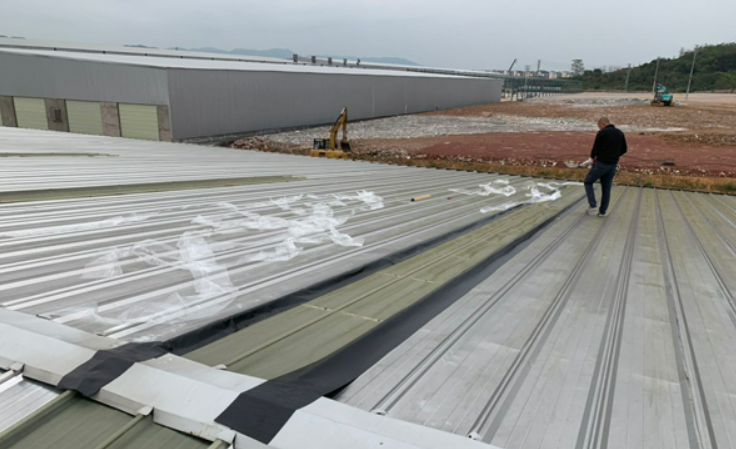 赤壁厂房屋面防水维修案例